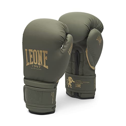 LEONE 1947, Boxhandschuhe Military Edition, Unisex-Erwachsene, Grün, 16 OZ, GN059G LEONE 1947, Boxhandschuhe Military Edition, Unisex-Erwachsene, Grün, 16 OZ, GN059G von LEONE 1947