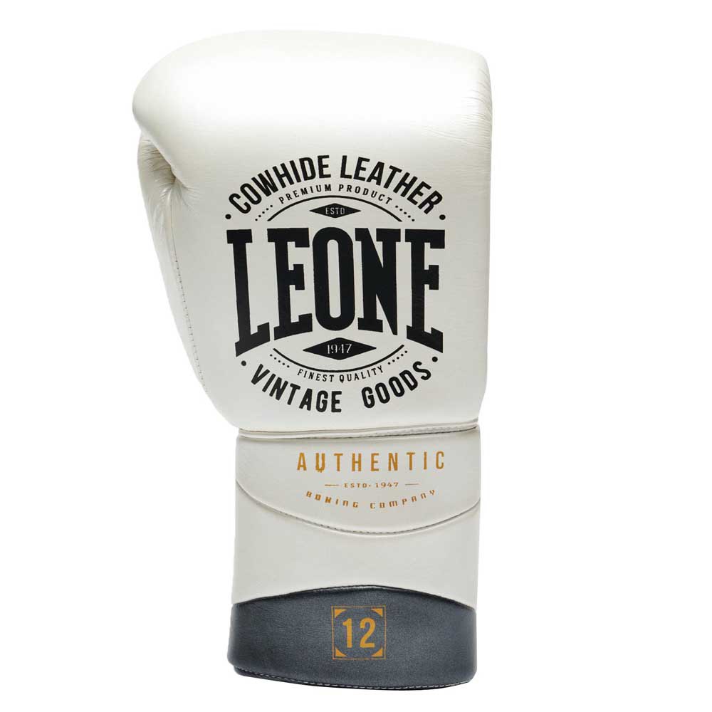 Leone1947 Authentic 2 Artificial Leather Boxing Gloves Weiß 18 oz von Leone1947