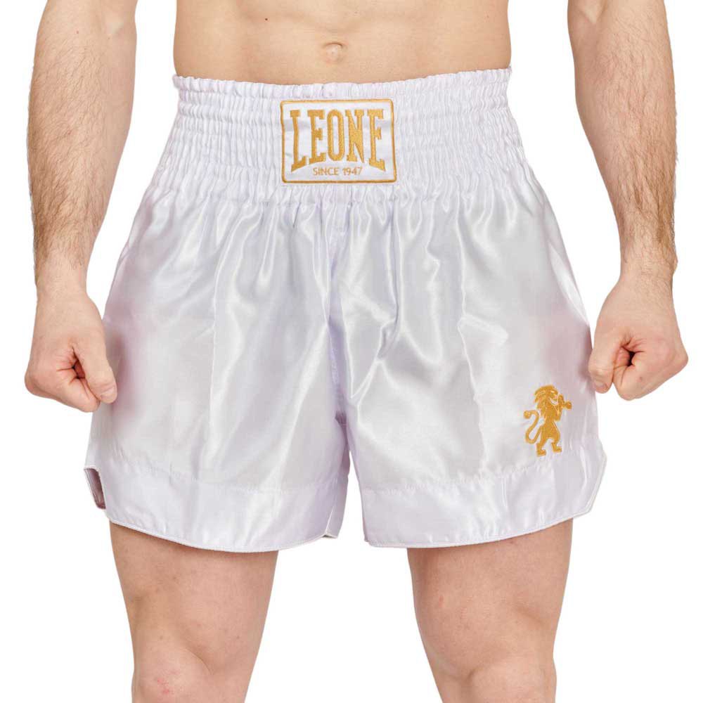Leone1947 Basic 2 Thaibox Trunks Weiß L Mann Leone1947 Basic 2 Thaibox Trunks Weiß L Mann von Leone1947