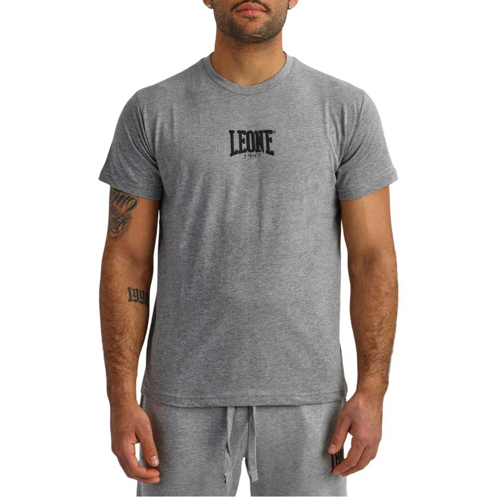 Leone1947 Center Short Sleeve T-shirt Grau S Mann Leone1947 Center Short Sleeve T-shirt Grau S Mann von Leone1947