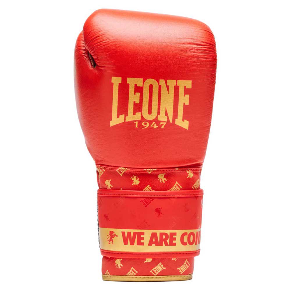 Leone1947 Dna Leather Artificial Boxing Gloves Orange 12 oz Leone1947 Dna Leather Artificial Boxing Gloves Orange 12 oz von Leone1947
