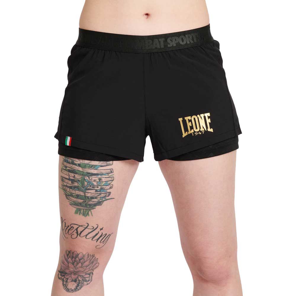 Leone1947 Dna Shorts Schwarz L Frau Leone1947 Dna Shorts Schwarz L Frau von Leone1947