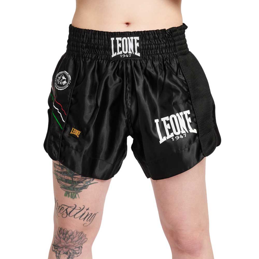 Leone1947 Flag Kick-thai Shorts Schwarz S Frau Leone1947 Flag Kick-thai Shorts Schwarz S Frau von Leone1947