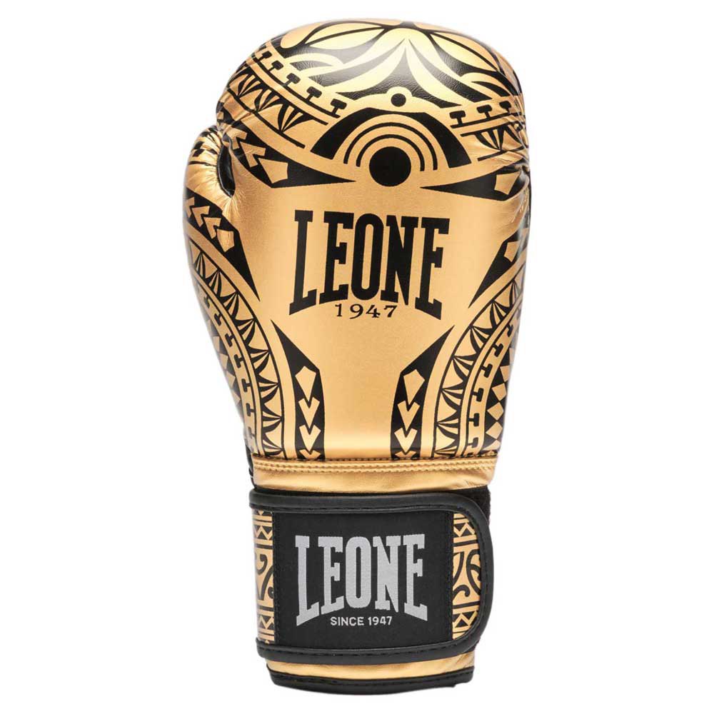 Leone1947 Haka Leather Artificial Boxing Gloves Golden 16 oz Leone1947 Haka Leather Artificial Boxing Gloves Golden 16 oz von Leone1947