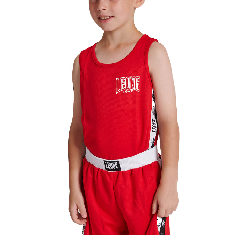 Leone1947 Iconic Sleeveless T-shirt Rot L Junge Leone1947 Iconic Sleeveless T-shirt Rot L Junge von Leone1947