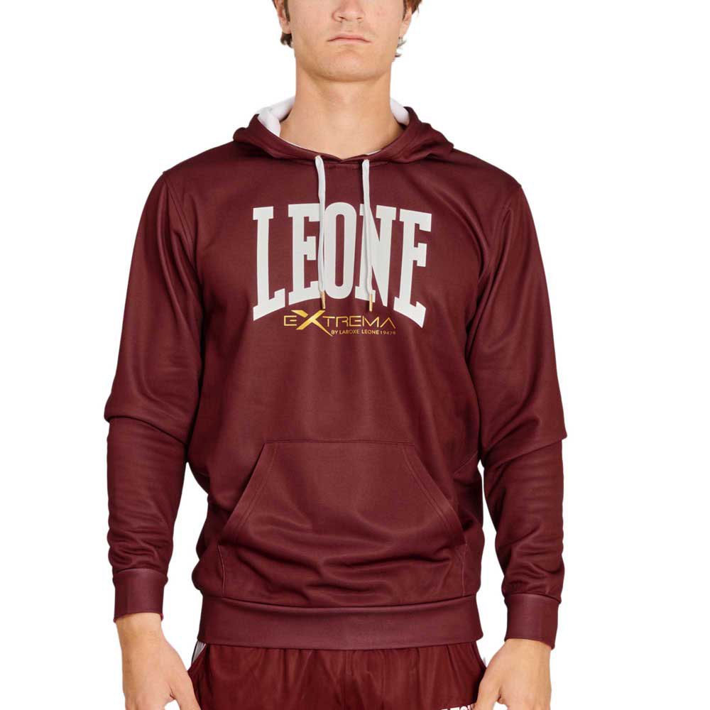 Leone1947 Logo Hoodie Rot L Mann von Leone1947