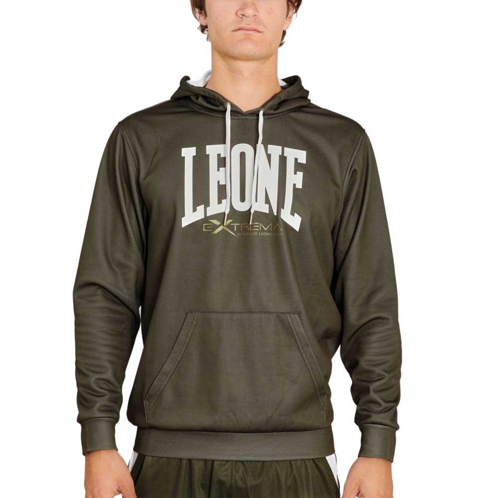 Leone1947 Logo Hoodie Grün L Mann von Leone1947