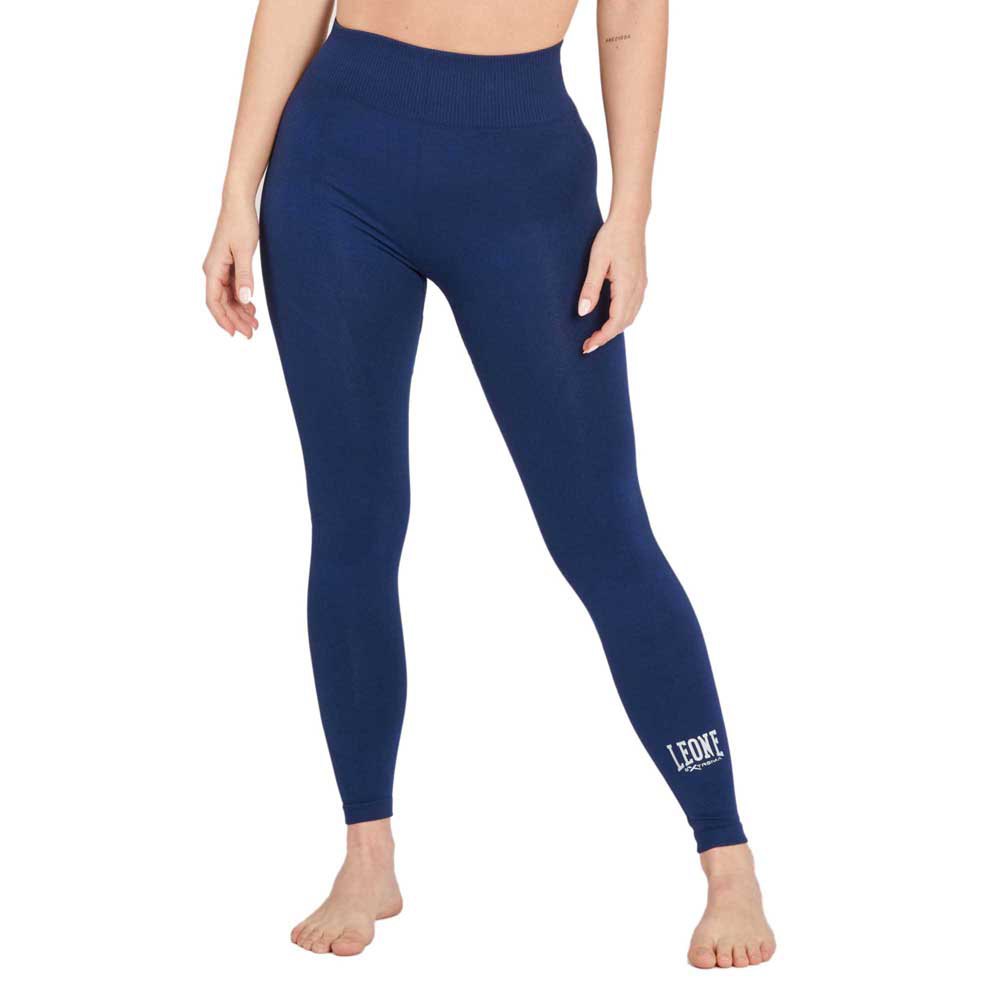 Leone1947 Logo Leggings Blau M Frau von Leone1947