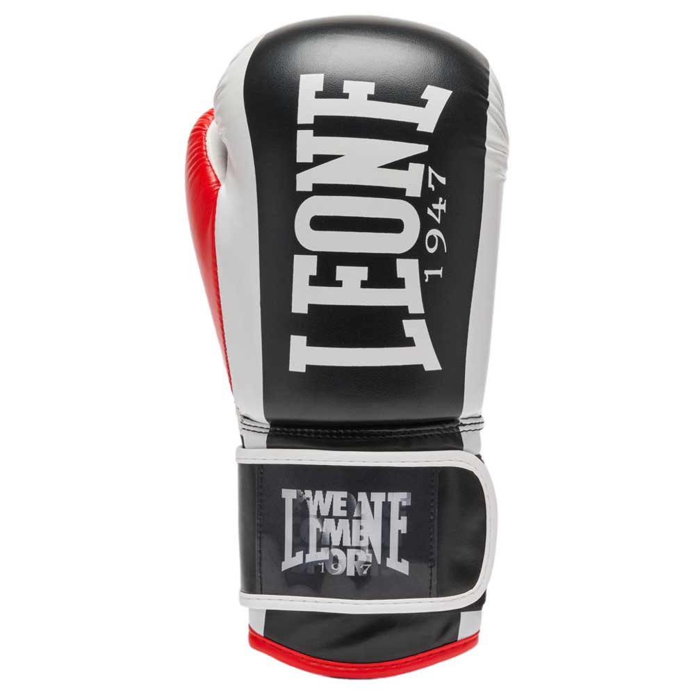 Leone1947 Logo Wacs Leather Artificial Boxing Gloves Schwarz 12 oz Leone1947 Logo Wacs Leather Artificial Boxing Gloves Schwarz 12 oz von Leone1947