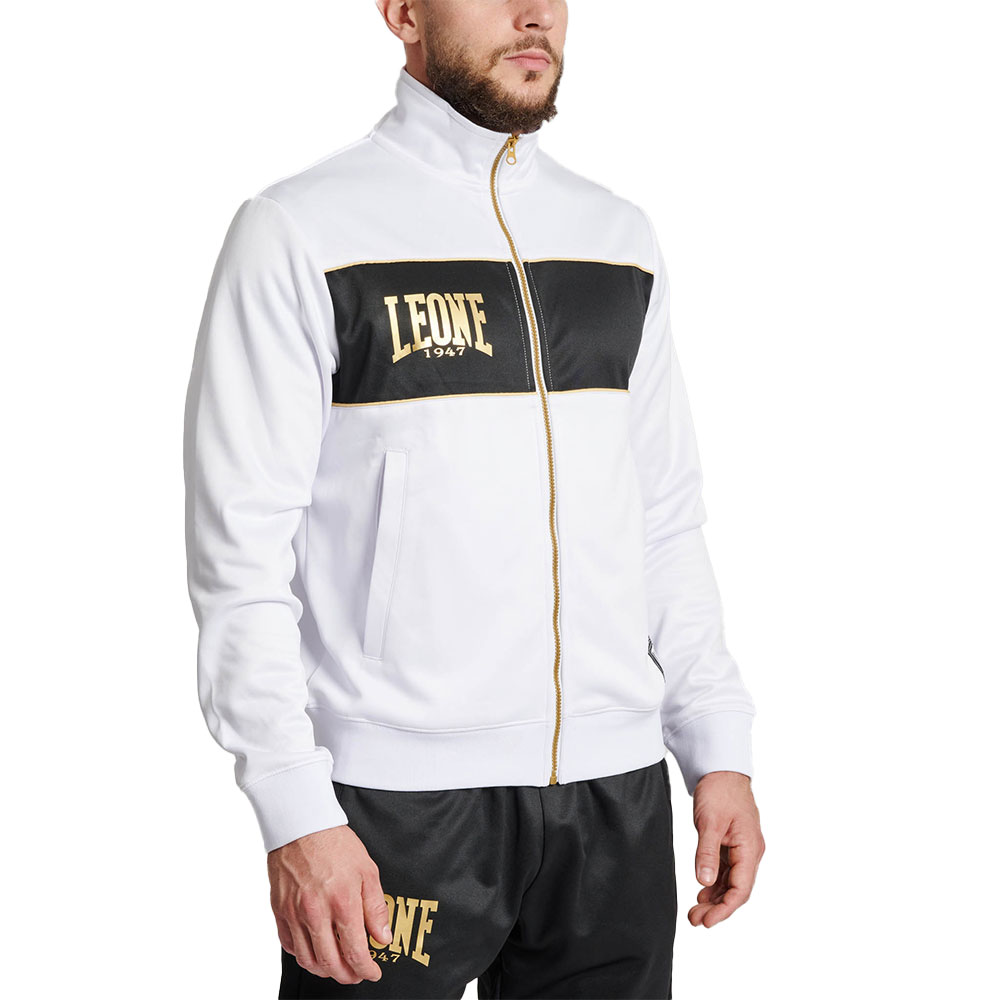 Leone1947 Premium 2 Full Zip Sweatshirt Weiß S Mann von Leone1947