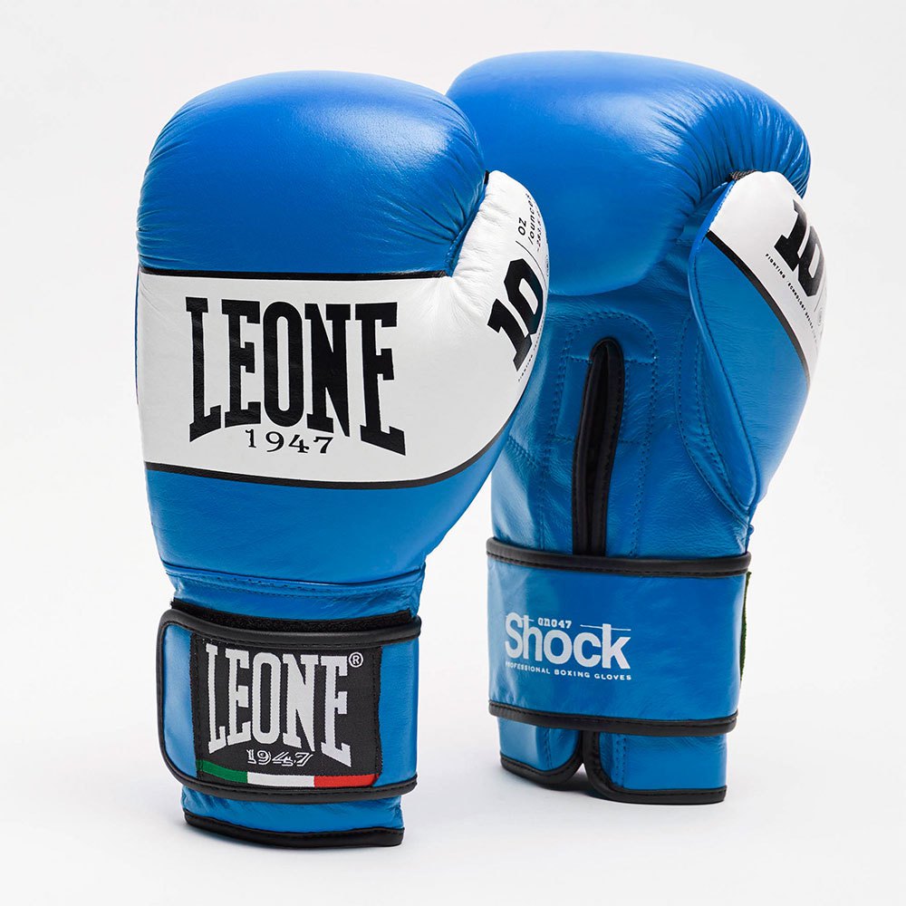 Leone1947 Shock Combat Gloves Blau 10 oz Leone1947 Shock Combat Gloves Blau 10 oz von Leone1947