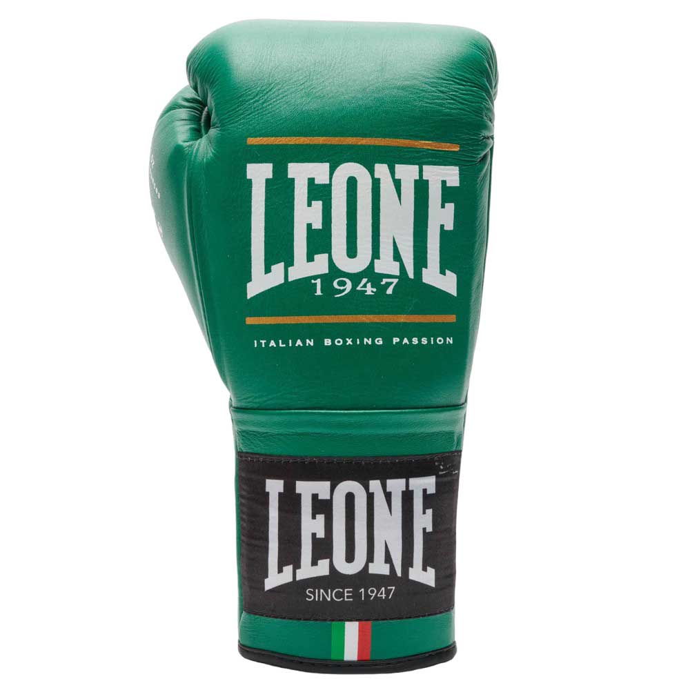 Leone1947 Shock Plus Artificial Leather Boxing Gloves Grün 8 Oz Leone1947 Shock Plus Artificial Leather Boxing Gloves Grün 8 Oz von Leone1947