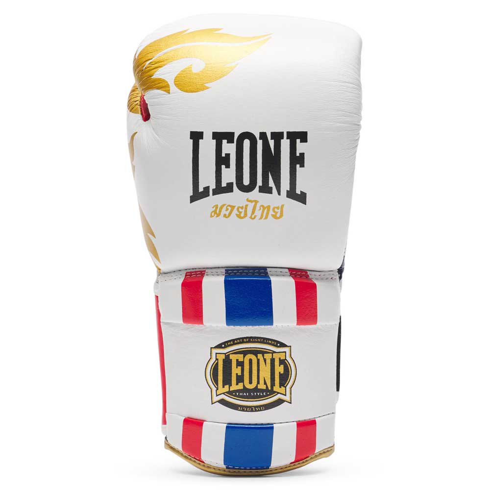 Leone1947 Thai Style Artificial Leather Boxing Gloves Weiß 16 oz von Leone1947