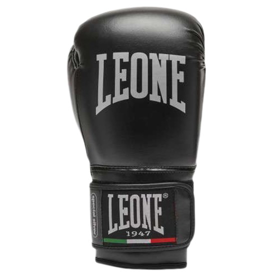 Leone1947 Thunder Artificial Leather Boxing Gloves Schwarz 10 Oz Leone1947 Thunder Artificial Leather Boxing Gloves Schwarz 10 Oz von Leone1947