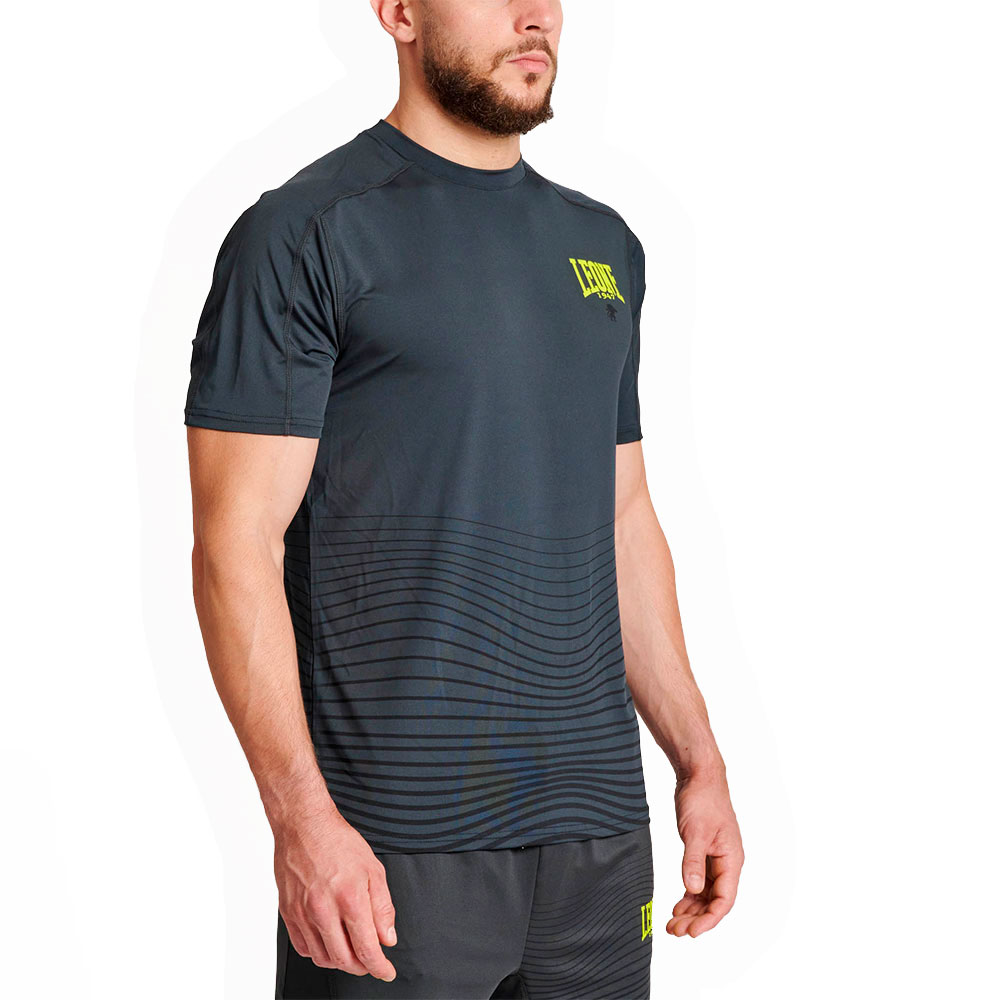 Leone1947 Waves Short Sleeve T-shirt Blau M Mann Leone1947 Waves Short Sleeve T-shirt Blau M Mann von Leone1947