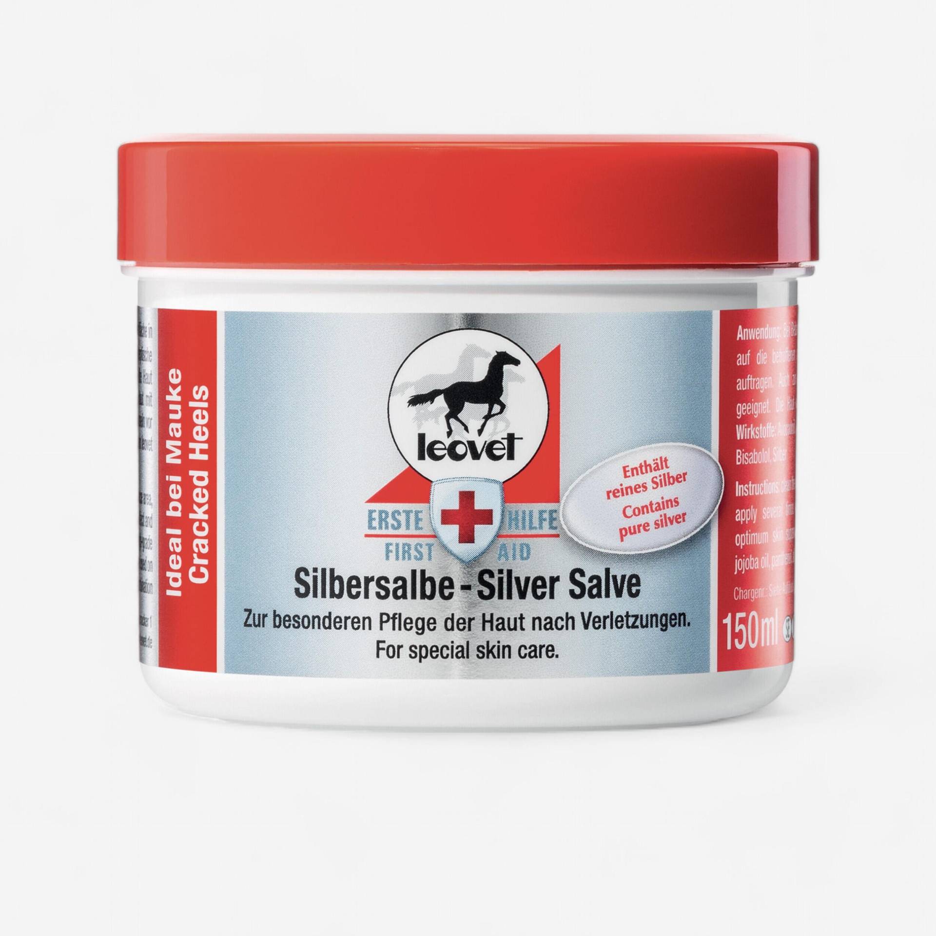 Erste Hilfe Pferd/Pony Silbersalbe - Leovet 150 ml Erste Hilfe Pferd/Pony Silbersalbe - Leovet 150 ml von Leovet