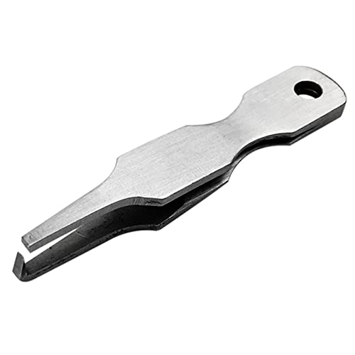 Lerpwige Edelstahl Locken Opener Haken Linie Angeln Zange Angelschnur Pinzette Cutter Zangen Angeln Tackle Tool von Lerpwige