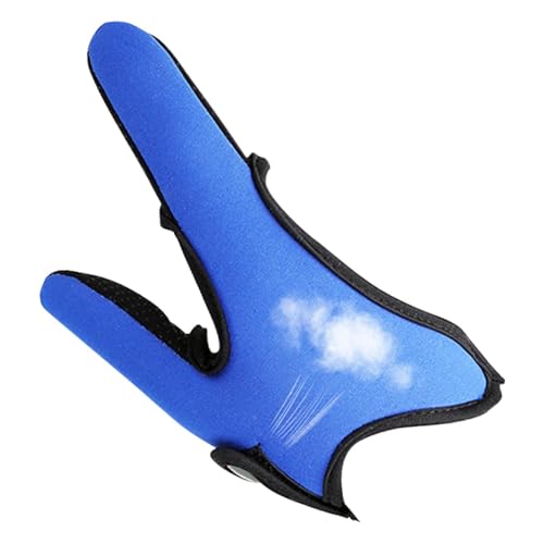 Lesunbak Angel-Schutzhandschuhe, verstellbare Zwei-Finger-Angelhandschuhe, atmungsaktiv, rutschfest, verschleißfest, Fingerschutz, Zubehör, Outdoor-Zubehör für Liebhaber, blaue rechte Hand Lesunbak Angel-Schutzhandschuhe, verstellbare Zwei-Finger-Angelhandschuhe, atmungsaktiv, rutschfest, verschleißfest, Fingerschutz, Zubehör, Outdoor-Zubehör für Liebhaber, blaue rechte Hand von Lesunbak