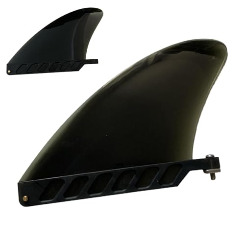 Lesunbak Surfen Watershed Fin, Paddle Board Fin | Flexibles Paddle-Board-Zubehör Paddleboard-Surfflossen - Verschleißfestes Stand Up Paddle Board Fin Longboard Fin Surf Zubehör von Lesunbak