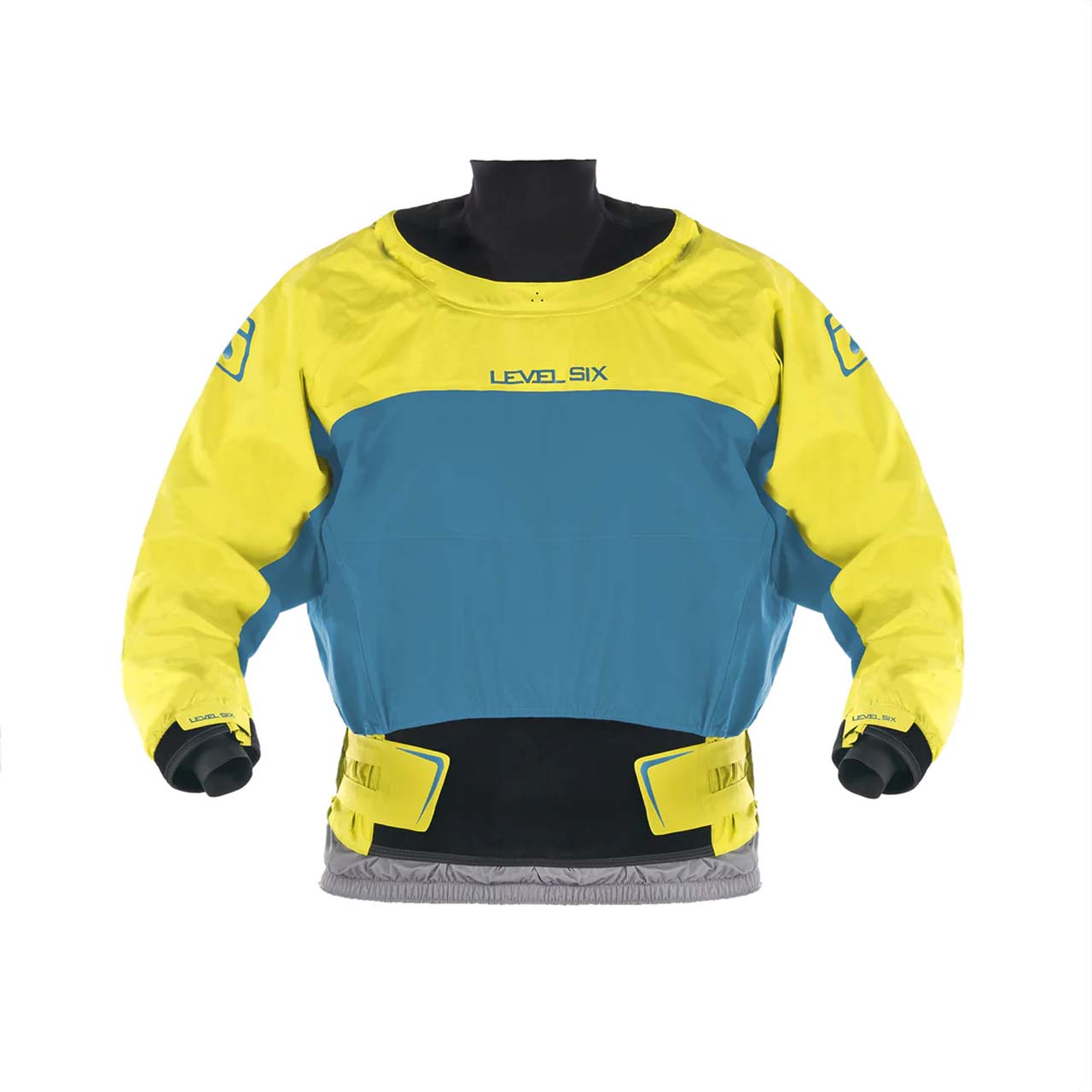 Level Six Duke Trockenjacke - Citron/Crater Blue, L von Level Six}