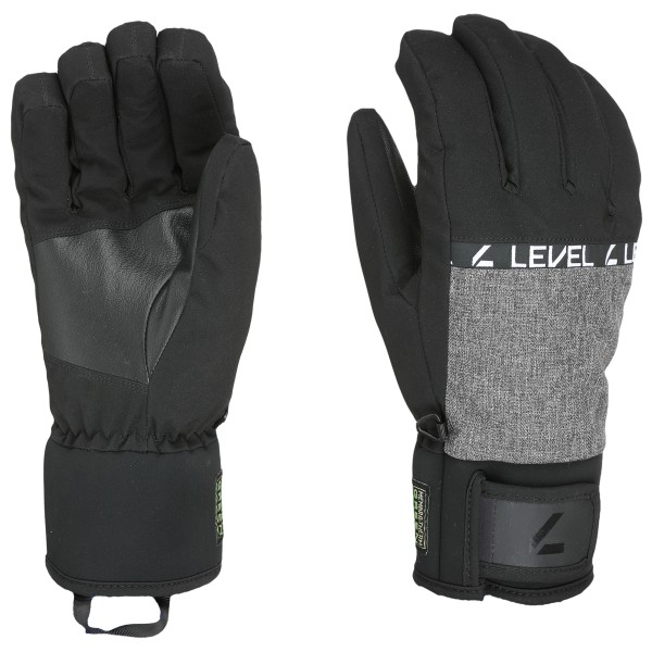 LEVEL - Hawk - Handschuhe Gr 8,5 schwarz/grau von Level