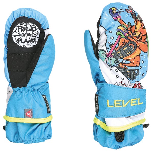 LEVEL - Kid's Animal Rec - Handschuhe Gr I - 2-3 years blau von Level