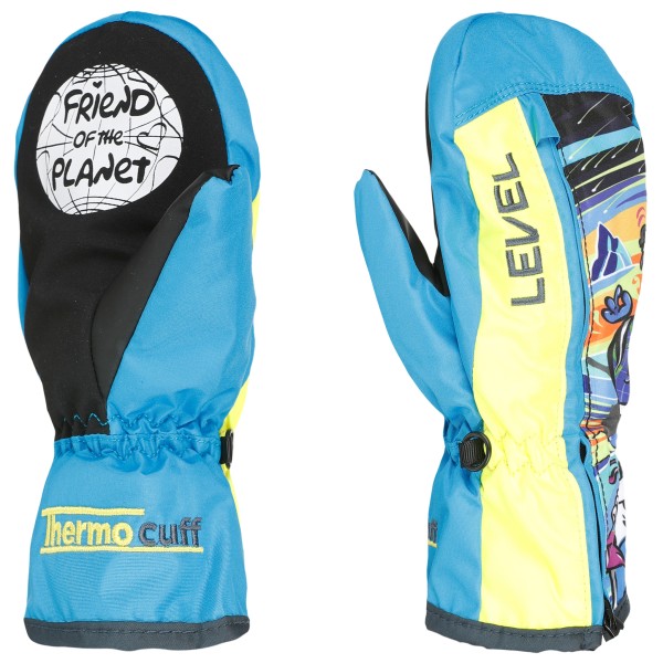 LEVEL - Kid's Dudy Mitt - Handschuhe Gr IV - 7-8 years blau von Level