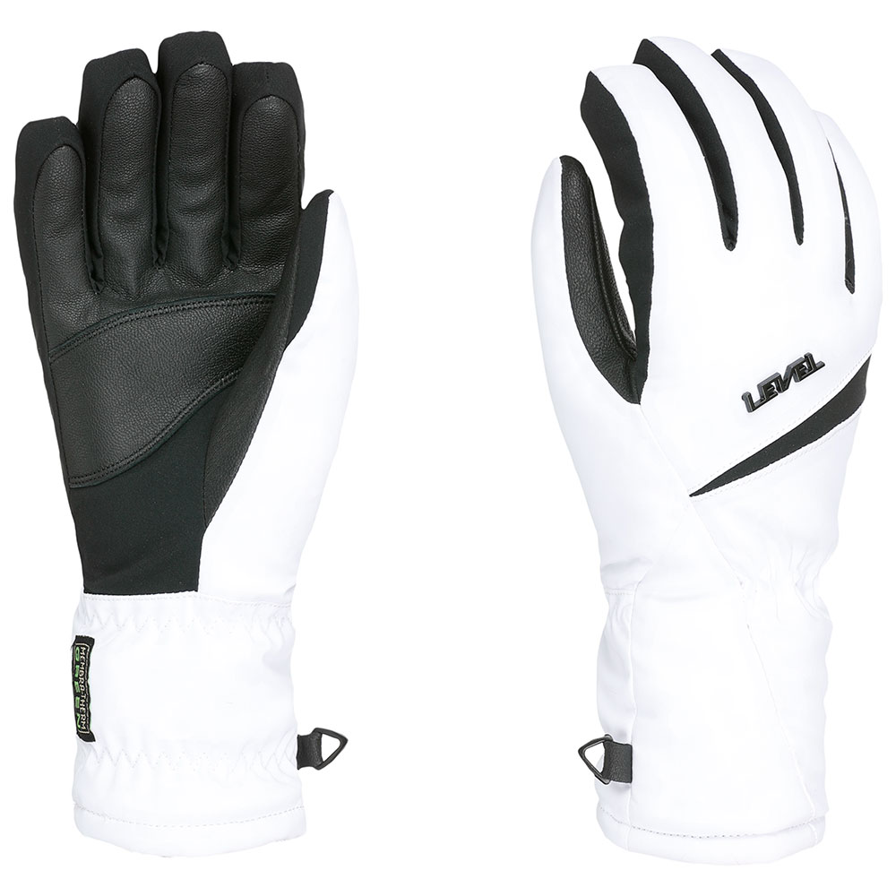 Level Alpine Gloves Weiß M Frau von Level