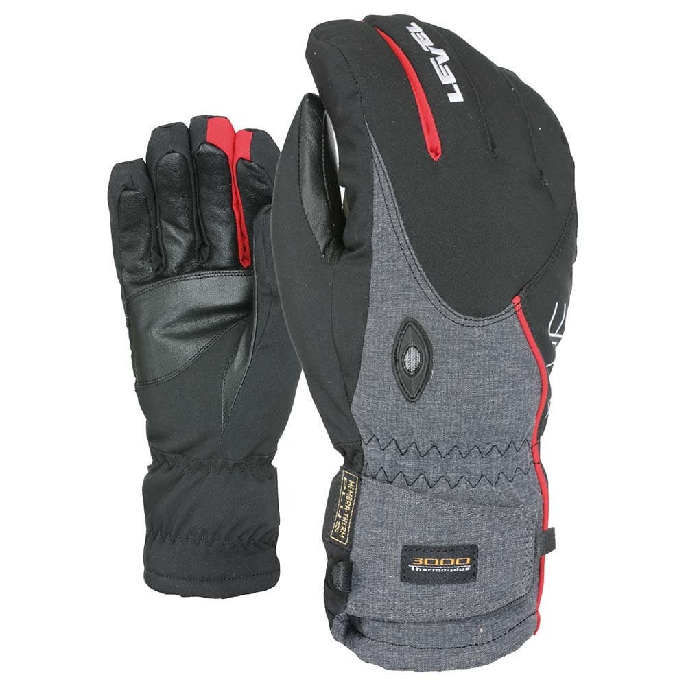 Level Alpine Gloves Rot,Schwarz,Grau M-L Mann Level Alpine Gloves Rot,Schwarz,Grau M-L Mann von Level