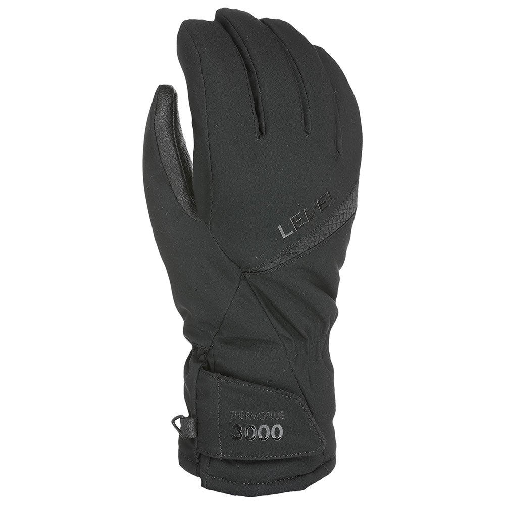 Level Alpine Gloves Schwarz S-M Mann von Level