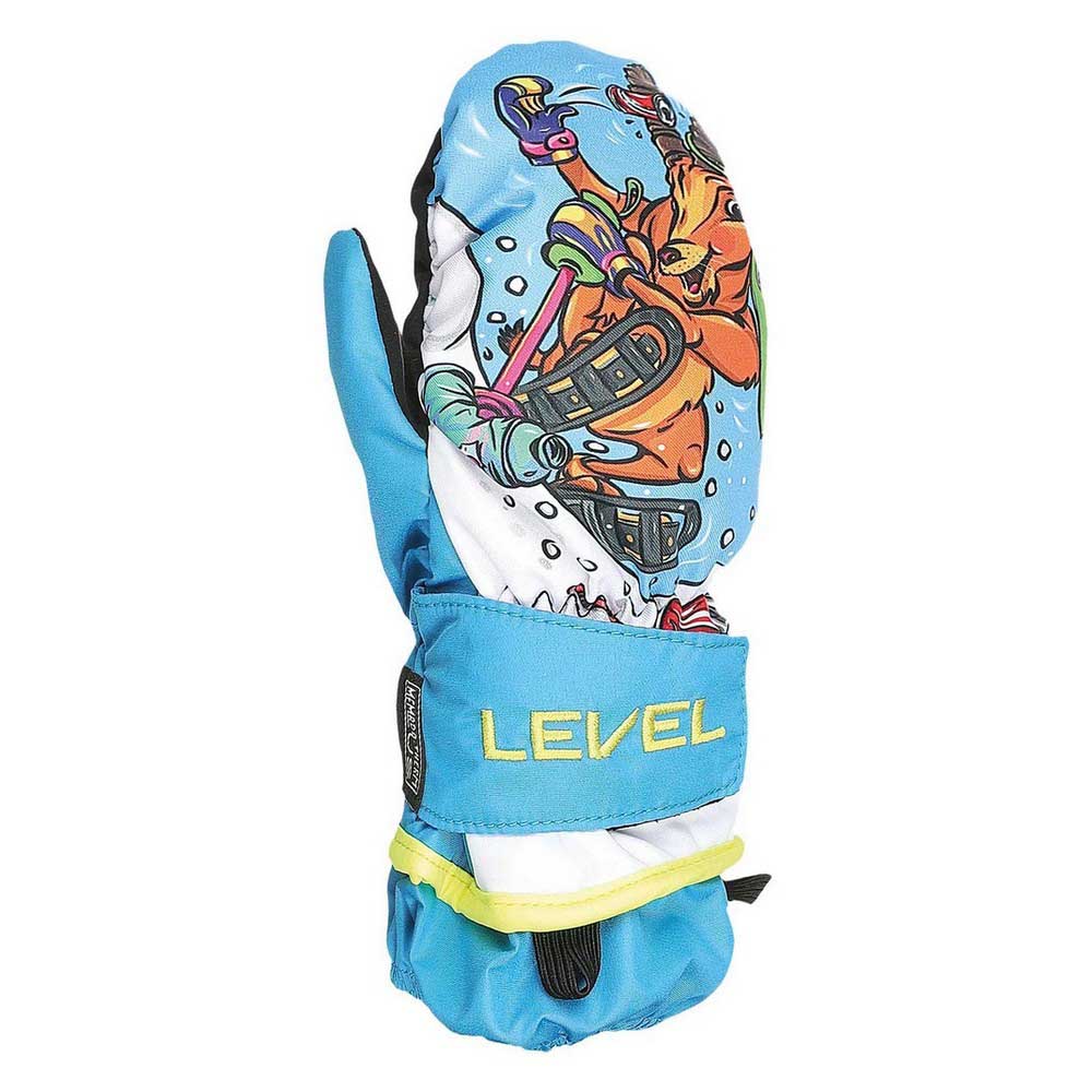 Level Animal Rec Mittens Blau 24 Months-3 Years Junge von Level