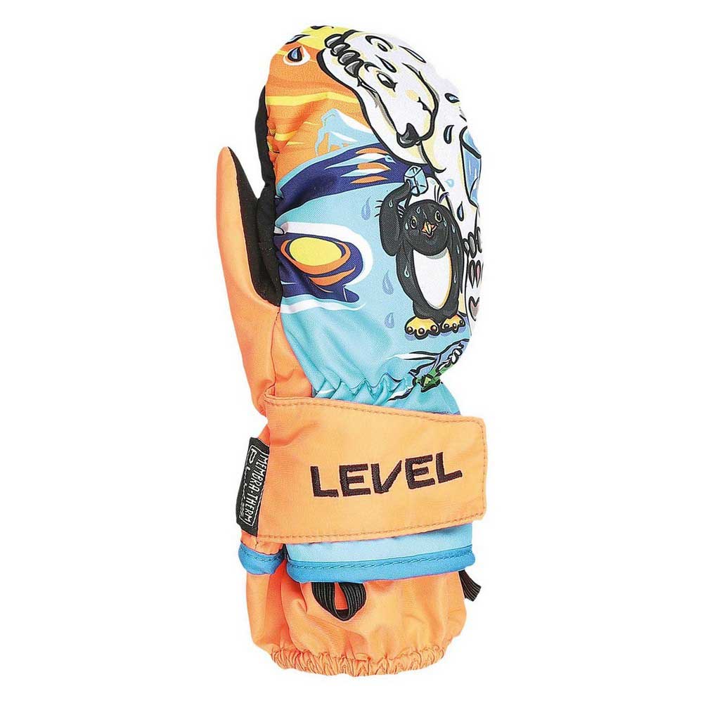 Level Animal Rec Mittens Orange 4-5 Years Junge Level Animal Rec Mittens Orange 4-5 Years Junge von Level