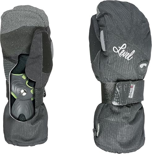 Level Half Pipe Gore-Tex - Snowboard Handschuhe, Thermohandschuhe Winter Herren mit Verstellbarem Riemen und Stulpe, Ski- und Winterhandschuhe Herren Wasserdicht, Atmungsaktiv für Snowboard - 1 Paar Level Half Pipe Gore-Tex - Snowboard Handschuhe, Thermohandschuhe Winter Herren mit Verstellbarem Riemen und Stulpe, Ski- und Winterhandschuhe Herren Wasserdicht, Atmungsaktiv für Snowboard - 1 Paar von Level