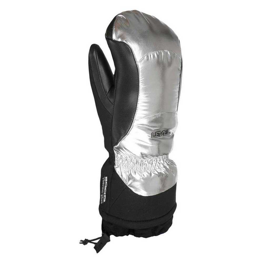 Level Flames Mittens Silber M Frau Level Flames Mittens Silber M Frau von Level