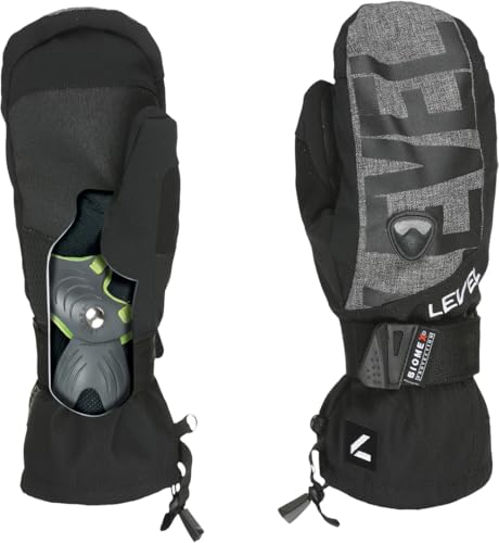 Level Fly Fäustling 2025 Black/Grey, 9.5 Level Fly Fäustling 2025 Black/Grey, 9.5 von Level