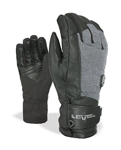 Level Glacier Herren Skihandschuhe PK schwarz fr: XL (Größe Hersteller: 9,5) von Level