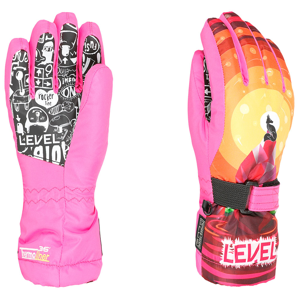 Level Gloves Rosa 7-8 Years Junge Level Gloves Rosa 7-8 Years Junge von Level