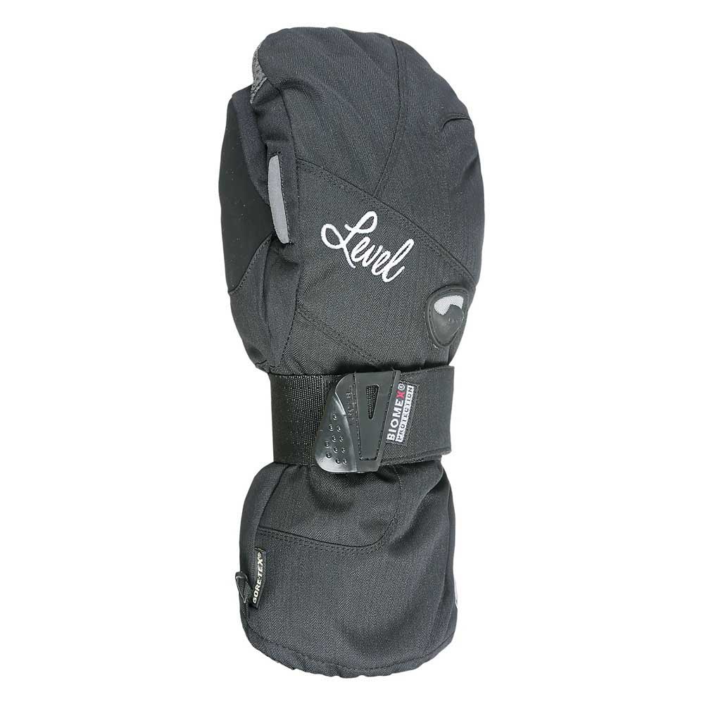 Level Half Pipe Goretex Mittens Schwarz XS Frau Level Half Pipe Goretex Mittens Schwarz XS Frau von Level