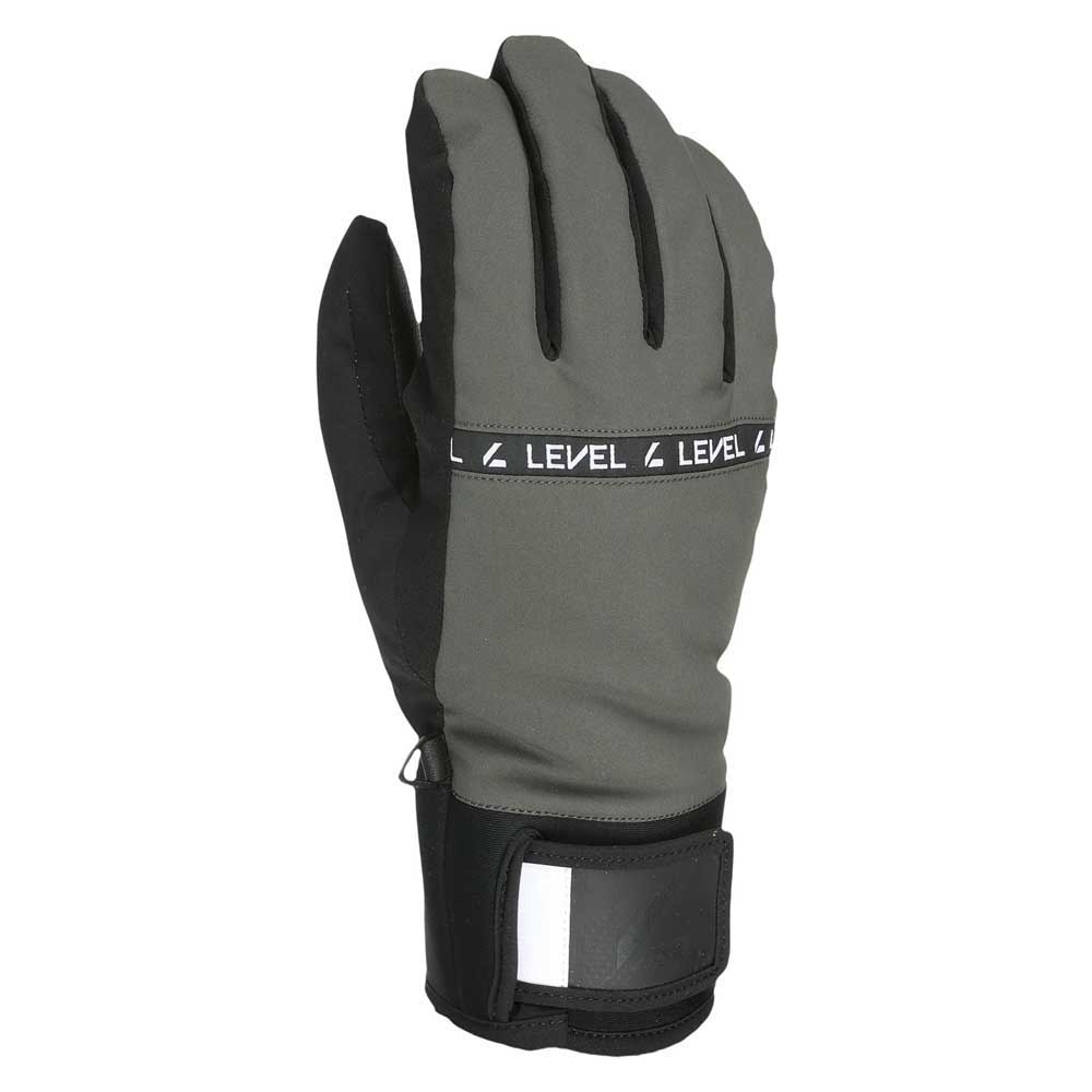 Level Hawk Gloves Grau L Mann von Level