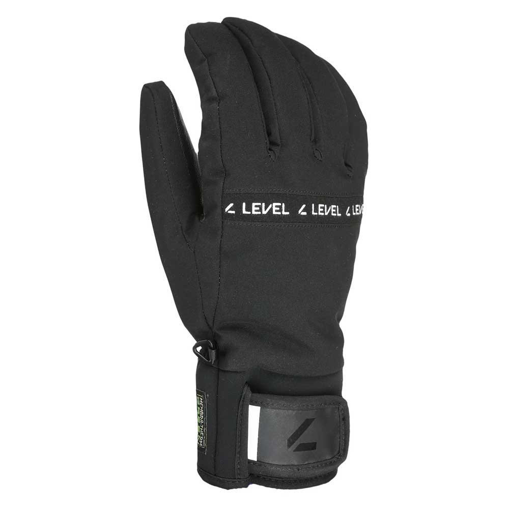 Level Hawk Gloves Schwarz S-M Mann von Level