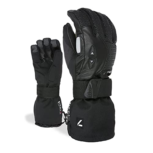 Level Herren Super Pipe Handschuhe, Black, M von Level