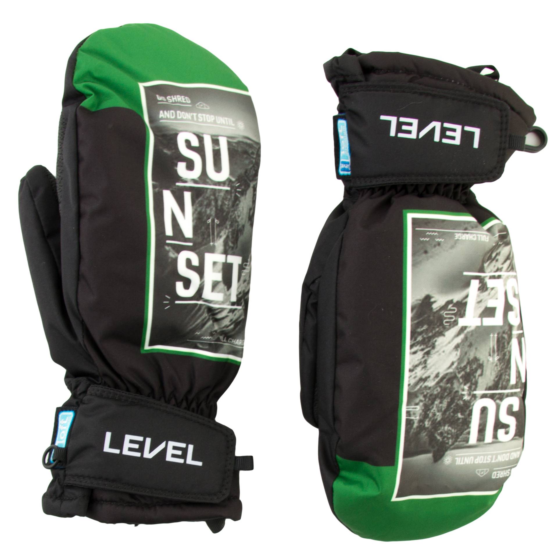 Level Juke Mittens Schwarz L Junge von Level