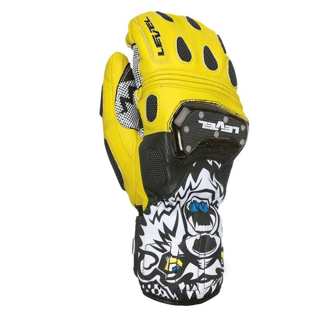 Level Lv3015um Sq Cf Gloves Gelb,Schwarz XS Mann Level Lv3015um Sq Cf Gloves Gelb,Schwarz XS Mann von Level