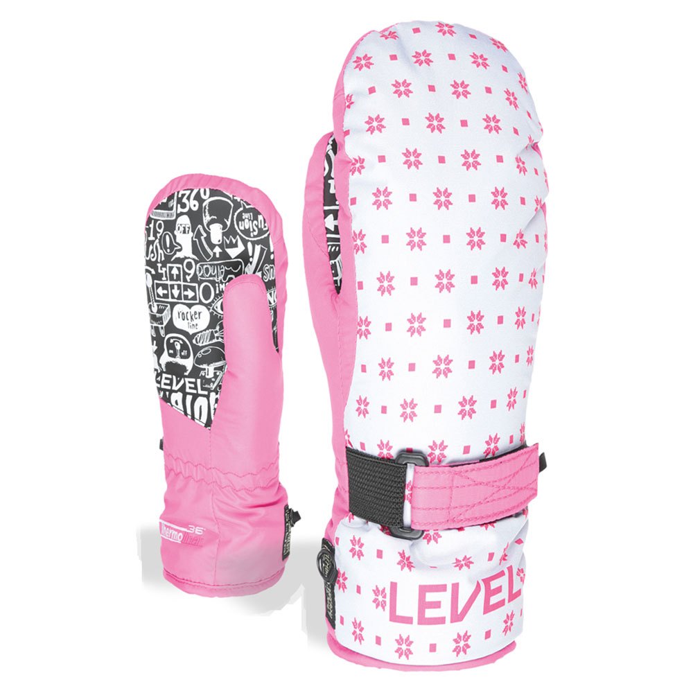 Level Mittens Weiß,Rosa 7-8 Years Junge Level Mittens Weiß,Rosa 7-8 Years Junge von Level