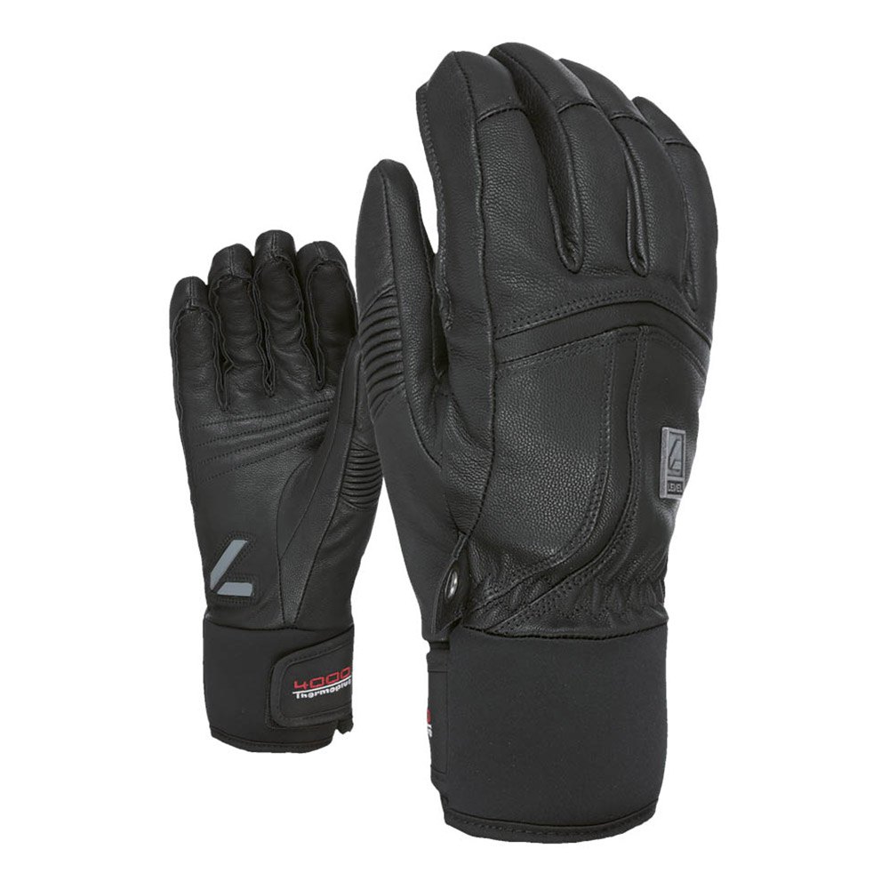 Level Off Piste Leather Gloves Schwarz S Mann Level Off Piste Leather Gloves Schwarz S Mann von Level