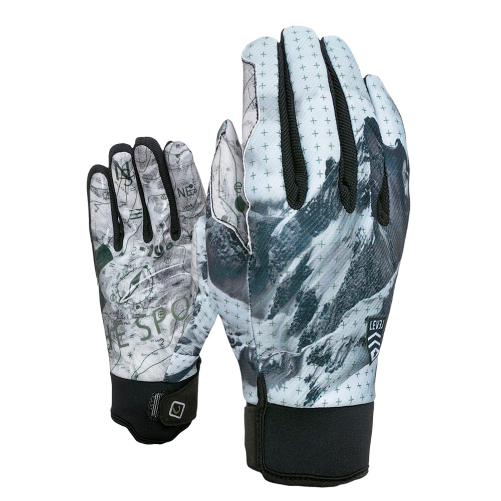 Level Pro Rider Gloves Grau 2XS Mann von Level