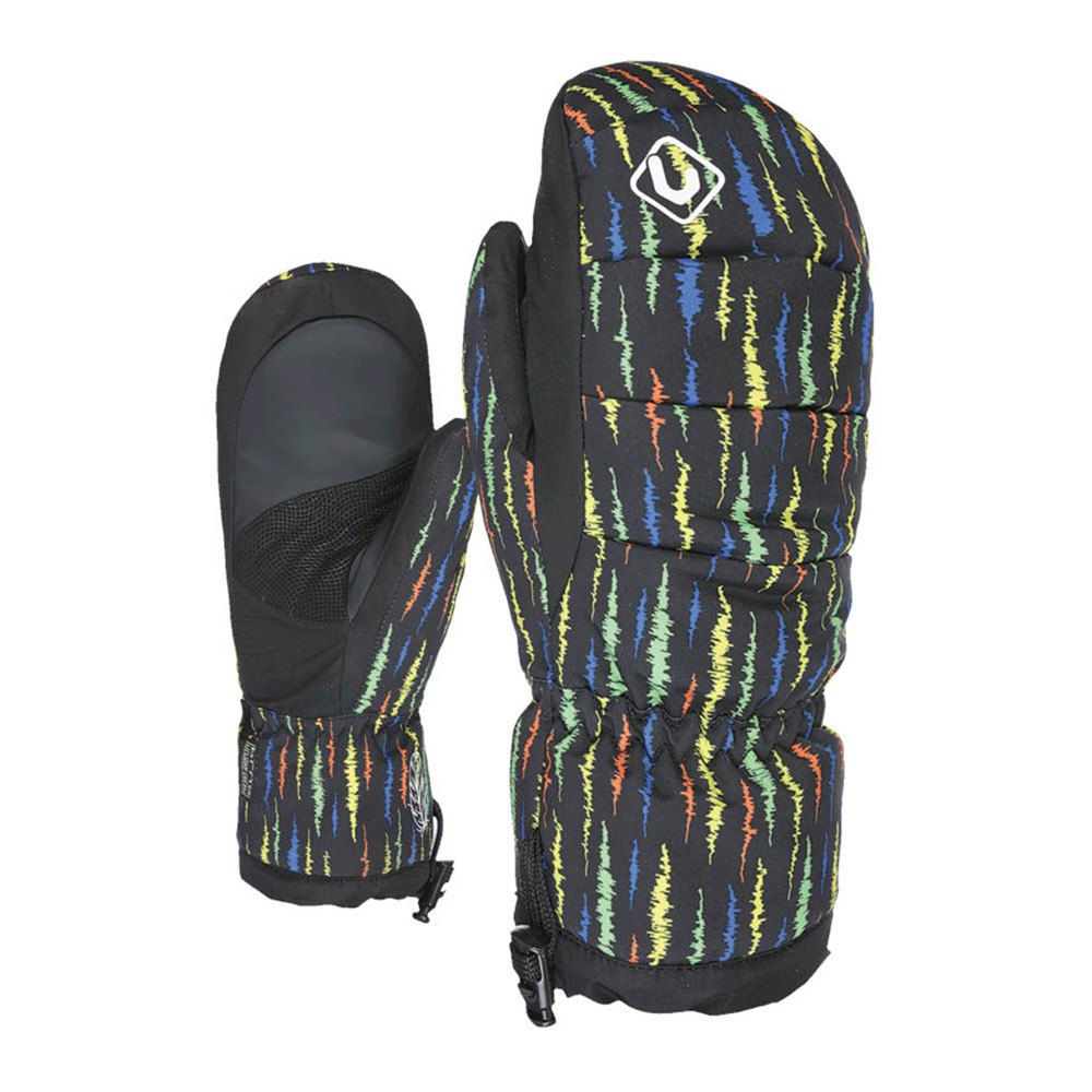 Level Rainbow Down Mittens Schwarz S Junge Level Rainbow Down Mittens Schwarz S Junge von Level