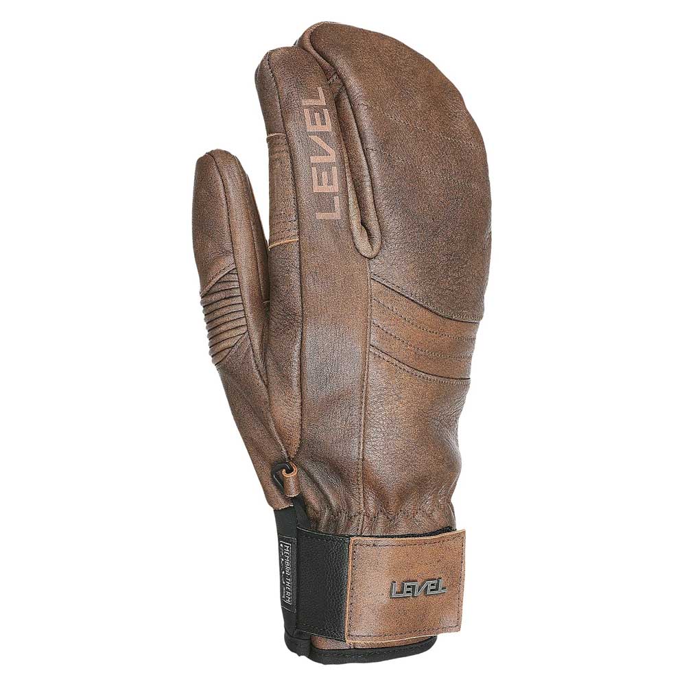 Level Rexford Trigger Gloves Braun XL Mann von Level