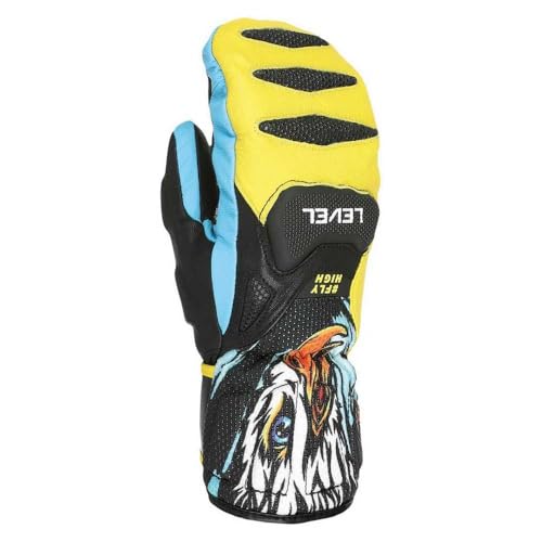Level SQ JR CF Mitt Yellow-Blue - 6 Jr L Level SQ JR CF Mitt Yellow-Blue - 6 Jr L von Level