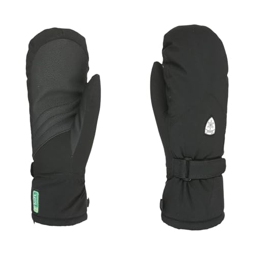 Level - Ski-/Snow Hero W Handschuhe, Schwarz, Damen – Größe 8,5 – Schwarz von Level